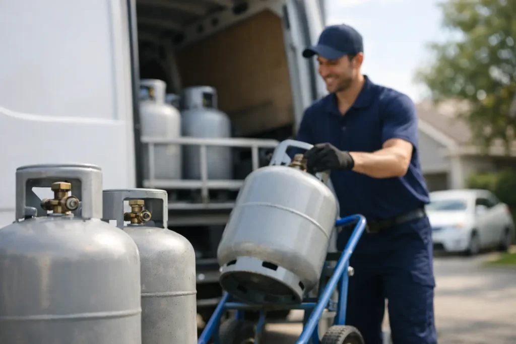 Same Day Gas Bottle Delivery That Works