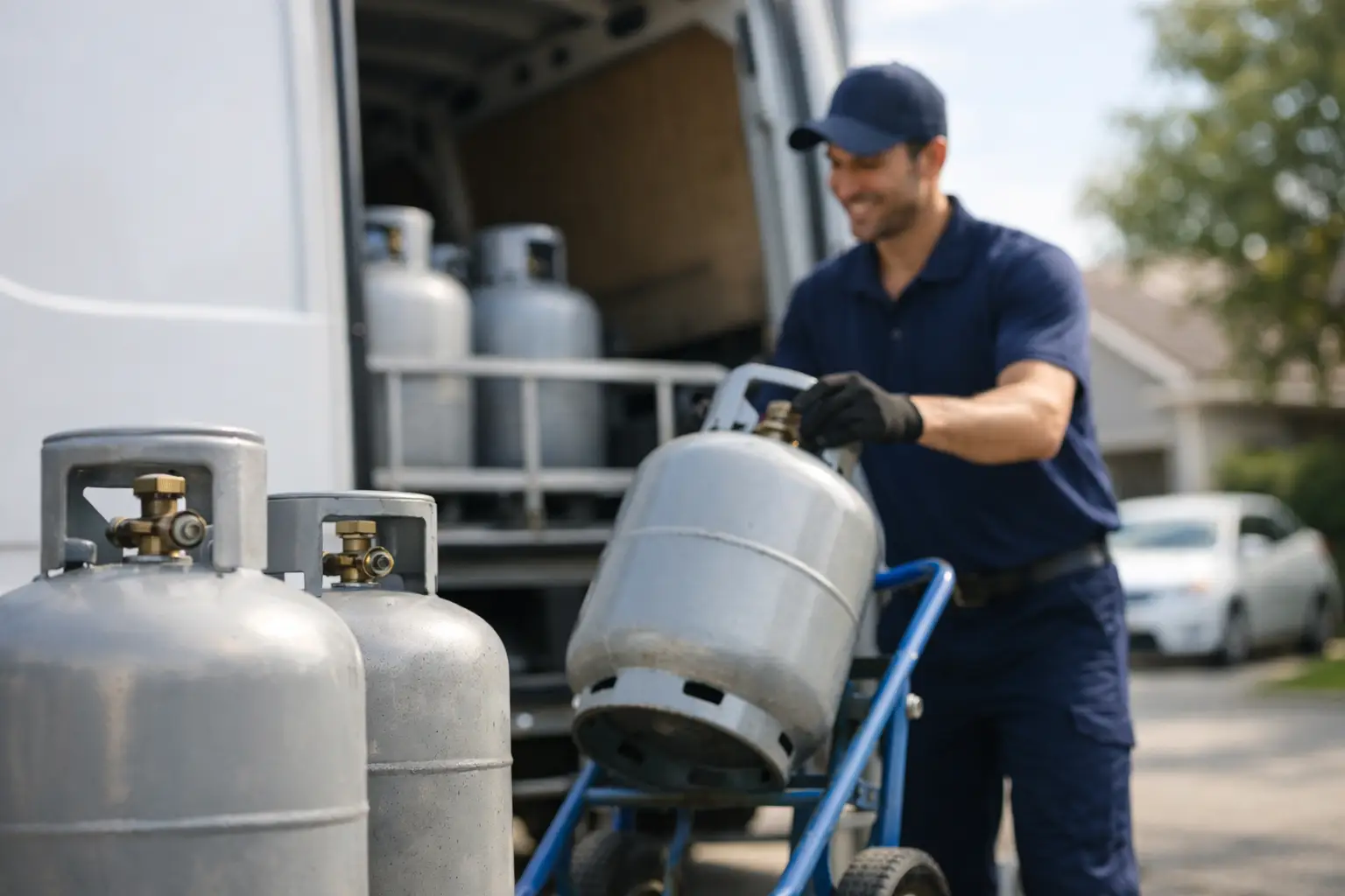 Same Day Gas Bottle Delivery That Works