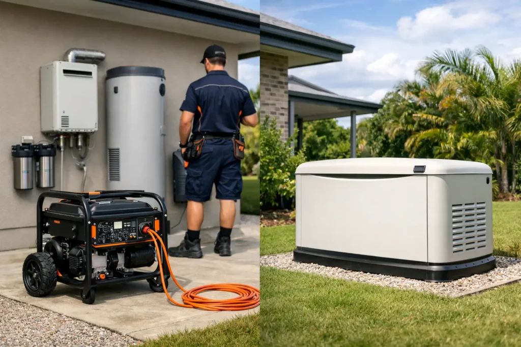 Portable vs Standby Home Generator
