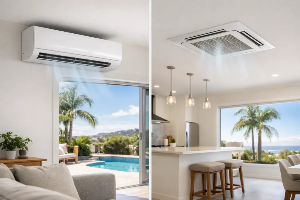 Split System vs Ducted Cooling: What Suits You?
